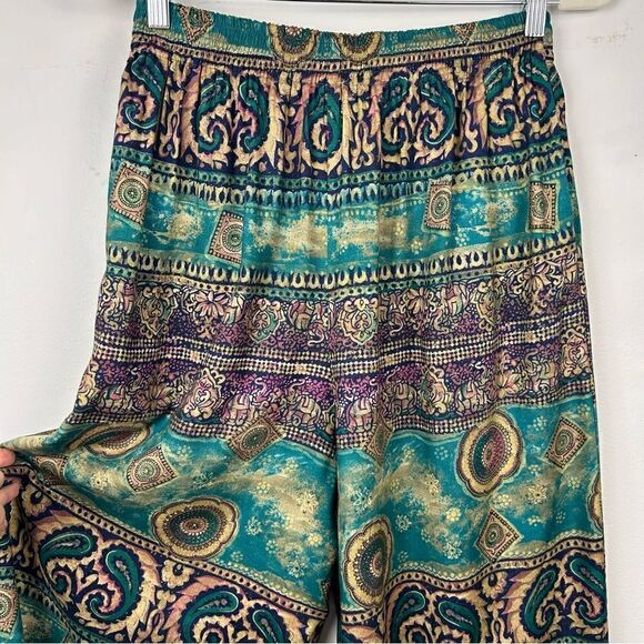 Vintage SUTTLE & SEAWINDS wide leg pull on pants - Picture 3 of 11